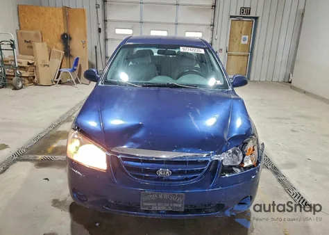 2006 Kia Spectra Lx из США, поврежденный, VIN KNAFE122465315053